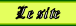 Le site