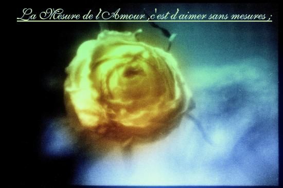 La mesure de l'amour, c'est d'aimer sans mesure - Charles
