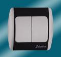 interupteur double allum.silver bms