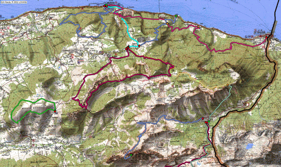 Randos Meillerie-Thollon-St Gingolph-Lugrin-Bernex