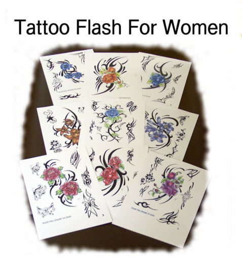 Flash Tattoo by Kaco fleurs et tribal for Women