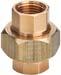 raccord union 3p bronze