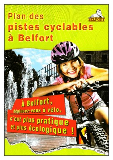 Plan des pistes à Belfort