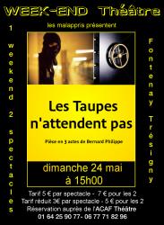 Les Taupes n'attendent pas ...