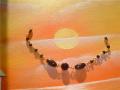 bracelet en perle noire