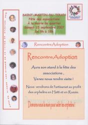 Affiche © M.C.Hurtrel - RencontreAdoption