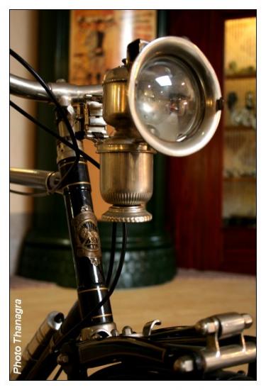 Eclairage de bicyclette