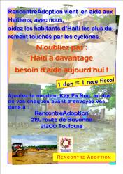 Affiche © M.C.Hurtrel - RencontreAdoption