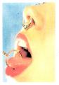 piercing de la langue