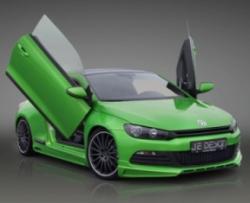 Sports Cars on Volkswagen Scirocco Verte Fond D Ecran Pour Telephone Portable   Phone