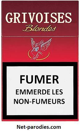 parodie fausse pub cigarettes gauloise grivoise