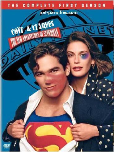 parodie fausse affiche série lois et clarck