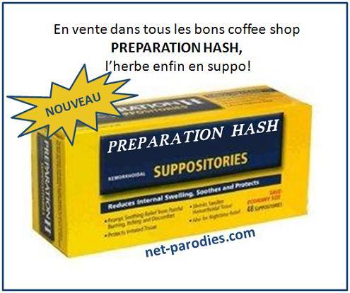 parodie fausse pub preparation h