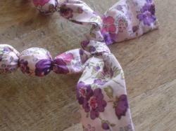 Détail Felicite violet et rose