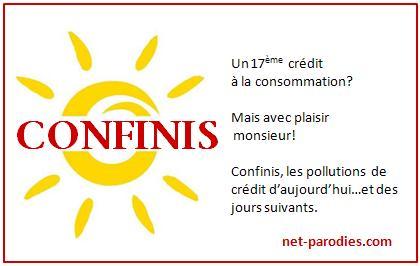 parodie fausse pub crédit cofidis