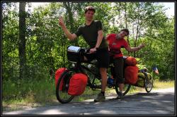 Ouf une piste cyclable ! Uniquement dans les villes !