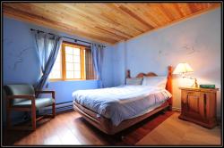 Une des chambres de l'auberge