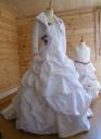 Robe de mari&eacute;e et bol&eacute;ro